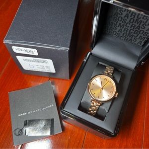 Marc Jacobs Rose Gold Tone Watch